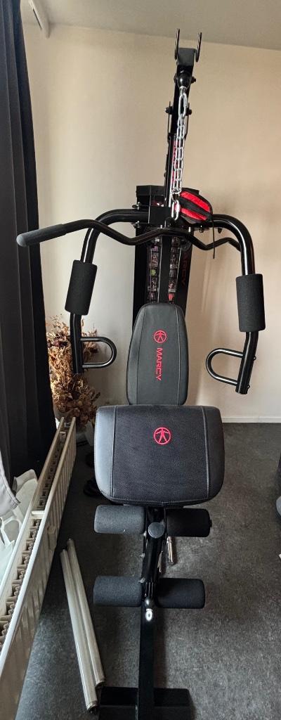 Multifunctioneel krachtstation/ fitness apparaat, Sport en Fitness, Fitnessapparatuur, Nieuw, Krachtstation, Armen, Benen, Borst