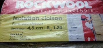Ongeopend pak Rockwool 100 x60 x 4,5cm beschikbaar voor biedingen