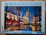 Clementoni puzzel Parijs Montmartre - 1500 stuks, Ophalen of Verzenden, Zo goed als nieuw