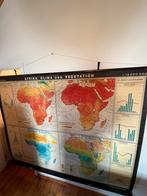 Oude landkaart Afrika Klimaat & Vegetatie, Antiquités & Art, Antiquités | Cartes scolaires, Enlèvement, Géographie