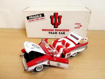INDIANA HOOSIERS 1957 Chevy Bel Air Team Car Danbury Mint  beschikbaar voor biedingen