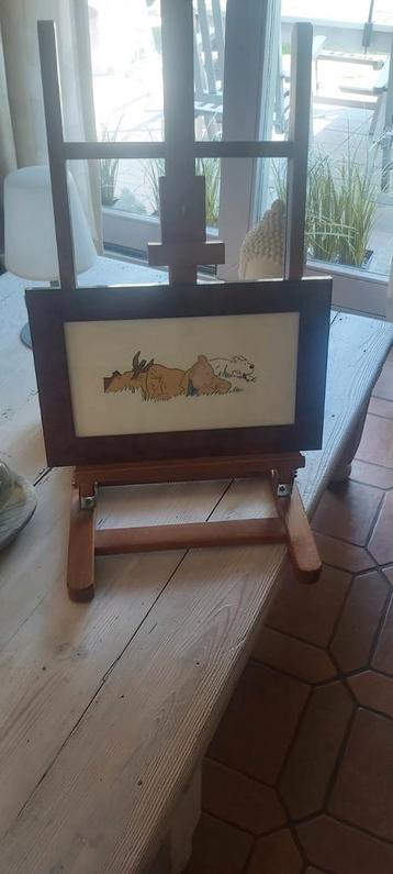 Chevalier avec le cadre tintin, Enlèvement