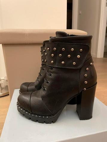 Bottines Combat boots stivale 37