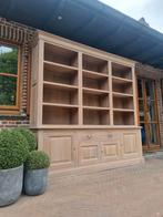 Frans eiken boekenkast/bibliotheekkast GRATIS LEVERING, Ophalen of Verzenden, Zo goed als nieuw