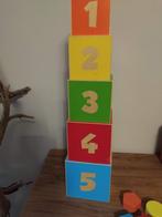 houten stapeltoren, Kinderen en Baby's, Speelgoed | Houten speelgoed, Ophalen of Verzenden