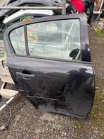 Portes arrière noires - Opel Corsa 2012, Deur, Opel, Links, Gebruikt