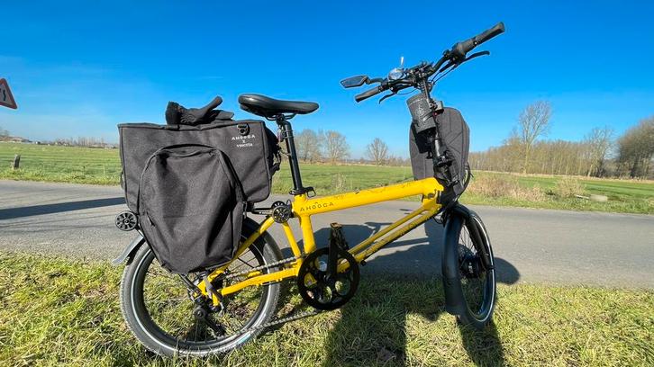 AHOOGA Maxx E-bike plooifiets, Fietsen en Brommers, Elektrische fietsen, Zo goed als nieuw, Overige merken, Ophalen