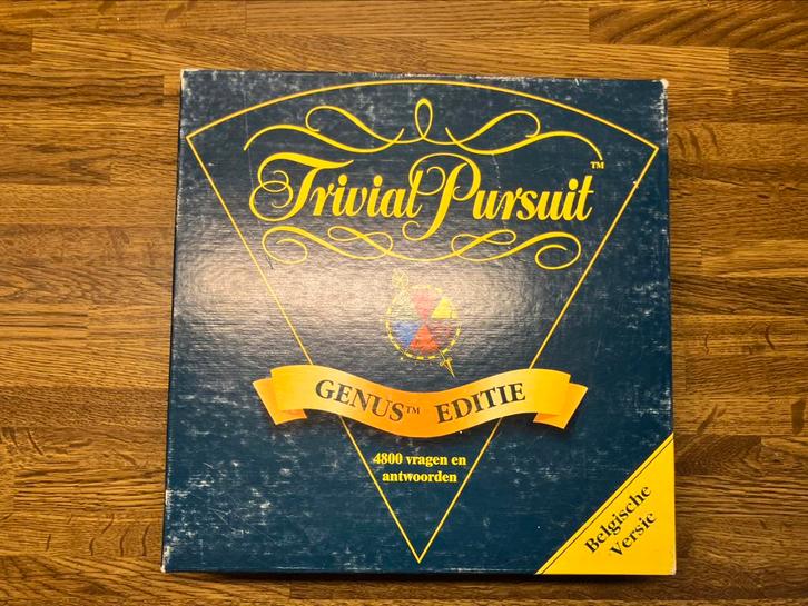 Trivial Pursuit: Genus Editie Belgische Versie, Hobby en Vrije tijd, Gezelschapsspellen | Kaartspellen, Gebruikt, Ophalen of Verzenden