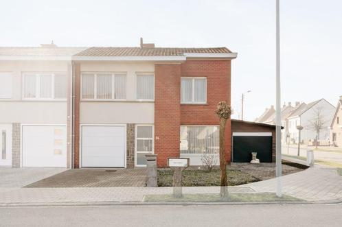Half-open gezinswoning met 4 slaapkamers, 2 garages en zuid-, Immo, Huizen en Appartementen te koop, Provincie West-Vlaanderen