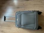 Grijze handbage valies in goedestaat, Handtassen en Accessoires, Koffers, Ophalen, Gebruikt