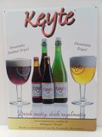 Reclamebord Keyte metaal 40cmx30cm NIEUW, Ophalen of Verzenden, Nieuw, Reclamebord