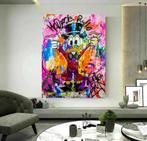 Donald Duck en Zijn Fortuin - Canvas Print, Huis en Inrichting, Ophalen, Oorspronkelijke maker, Nieuw, Print