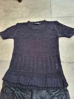 Zwart gehaakte trui mt Large, Kleding | Dames, Ophalen of Verzenden, Zo goed als nieuw, Maat 42/44 (L), Zwart