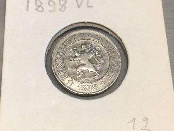 Belgique 10 centimes 1898 Flamand, Enlèvement ou Envoi