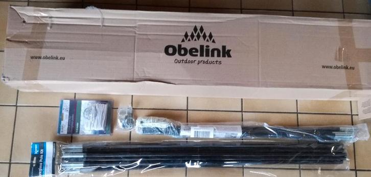 Fiber tentstokken repareren?, Caravanes & Camping, Accessoires de camping, Neuf, Enlèvement