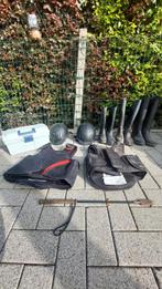 Materiaal paardrijden fouganza, Ophalen, Gebruikt