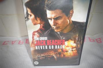 DVD jack Reacher Never Go Back.(Tom Cruise) beschikbaar voor biedingen
