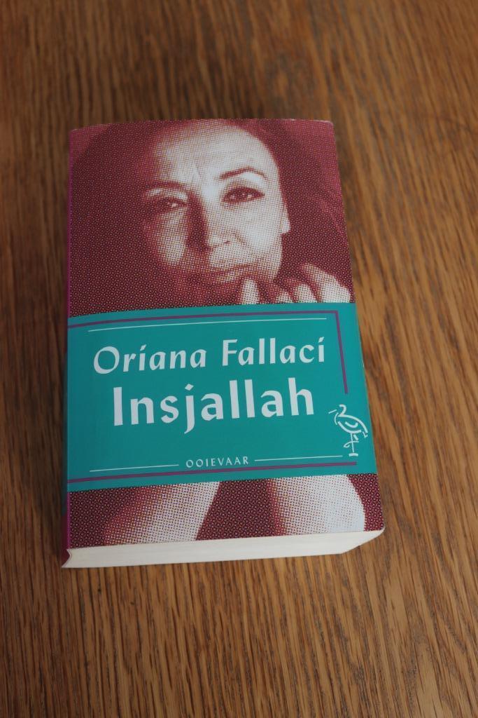 Insjallah (Auteur : Oriana Fallaci), Boeken, Historische romans, Gelezen, Ophalen of Verzenden