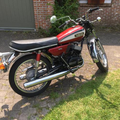 Yamaha RD125  AS3  1973, Motoren, Motoren | Yamaha, Particulier, Naked bike, 12 t/m 35 kW, 2 cilinders, Ophalen