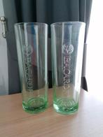 €6 voor 2 longdrink glazen Bacardi. H 16,5 cm., Verzamelen, Ophalen of Verzenden, Zo goed als nieuw