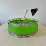 Vintage groene hanglamp /luster, Ophalen of Verzenden