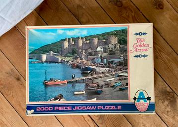 Puzzle 2000 pièces La Flèche d'Or, Jigsaw., Enlèvement ou Envoi, Plus de 1 500 pièces, Utilisé, Puzzle