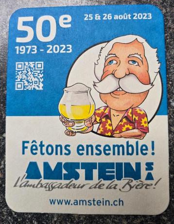  Uniek Jubileumviltje – 50 Jaar Amstein Biercultuur!  beschikbaar voor biedingen