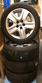 Michelin Alpin Winterbanden met velgen, Auto-onderdelen, Banden en Velgen, Ophalen, Gebruikt, Velg(en), 17 inch