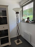 staanlamp, Huis en Inrichting, Lampen | Vloerlampen, Ophalen, Gebruikt, Landelijk, Metaal