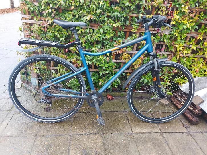 Jongens fiets B -Twin Riverside, Fietsen en Brommers, Fietsen | Jongens, Zo goed als nieuw, Handrem, Versnellingen, Ophalen