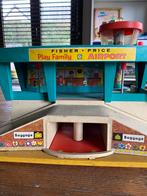 Vintage 1972 Fisher Price Play Family Airport, Kinderen en Baby's, Speelgoed | Fisher-Price, Ophalen, Gebruikt