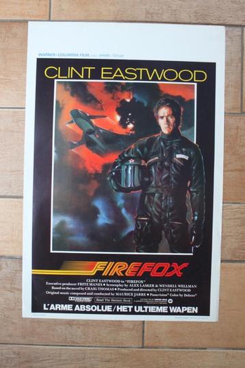 filmaffiche Clint Eastwood Firefox 1982 filmposter beschikbaar voor biedingen