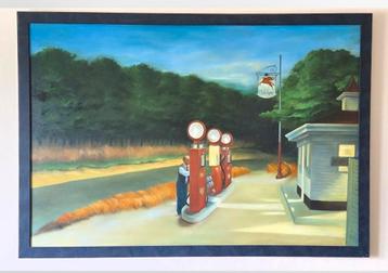 Schilderij op doek naar Gas - Edward Hopper

 beschikbaar voor biedingen