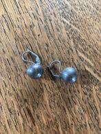 Boucles d’oreilles boules argentées, Enlèvement, Utilisé, Argent, Argent