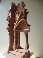 Pierre DE SOETE °1886-1948 terracotta De ruïnes IEPER oorlog, Antiek en Kunst, Ophalen