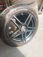 Winterbanden + Velg 245/45 - 18" (4 stuks), Autos : Pièces & Accessoires, Pneus et Jantes, Véhicule de tourisme, 18 pouces, Enlèvement