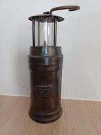 Oude mijnwerkerslamp, Antiek en Kunst, Ophalen of Verzenden