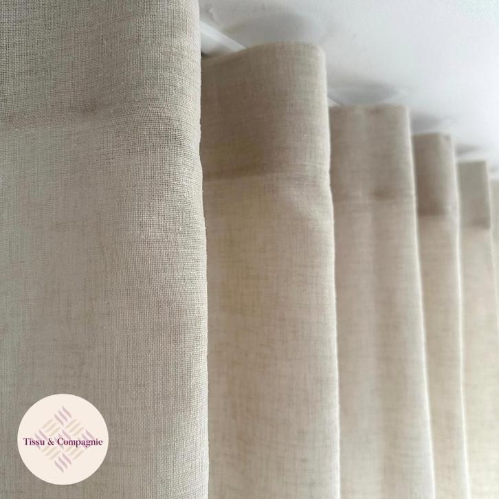 DESTOCKAGE voilage WAVE haut de gamme, Huis en Inrichting, Stoffering | Gordijnen en Lamellen, Nieuw, Ophalen of Verzenden