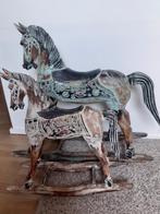 2 elegante sierpaarden in hout., Enlèvement, Comme neuf, Bois