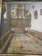 constant van de velde olie kapel, Antiek en Kunst, Verzenden