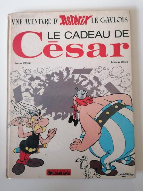 Astérix - Le Cadeau de César - DL1974 EO - Argus BDM 70€, Boeken, Stripverhalen, Gelezen, Eén stripboek, Ophalen of Verzenden
