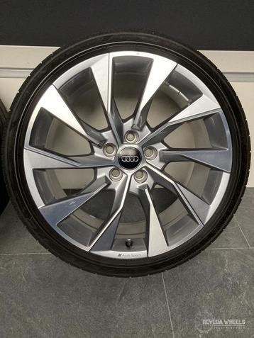 19” originele Audi A4 B8 B9 velgen + banden 5x112 8W0 601 02 beschikbaar voor biedingen