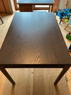 Table extensible IKEA EKEDALEN brun foncé 120/180x80, Ophalen, Gebruikt