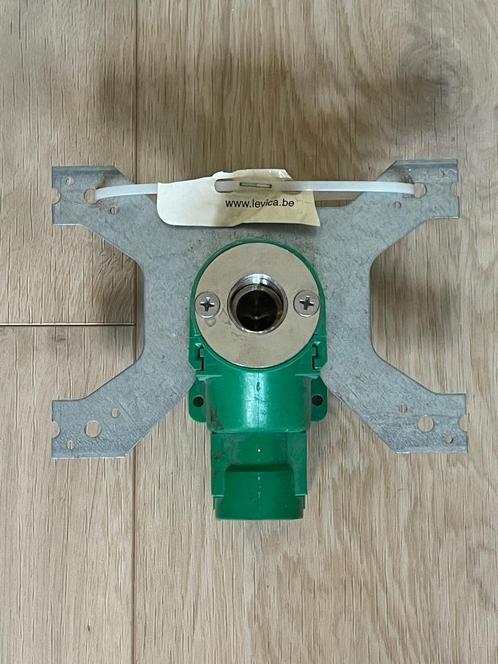 Kit de raccordement à encastrer dans paroi, Doe-het-zelf en Bouw, Sanitair, Nieuw, Overige typen, Inox, Ophalen of Verzenden