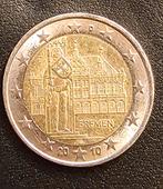 2 euro herdenkingsmunt 2010 duitsland bremen J, Ophalen of Verzenden, Duitsland, 2 euro, Losse munt