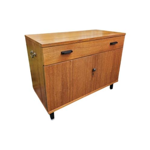 Vintage Ladenkastje Met Deurtjes, Nederland 1960'S, Maison & Meubles, Armoires | Commodes, Utilisé, Moins de 100 cm, 50 à 100 cm