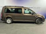 Volkswagen Caddy 1.6 TDI | AC | DOUBLE CABINE |NETTO : 6200, Auto's, Bestelwagens en Lichte vracht, Stof, Gebruikt, Zwart, 4 cilinders