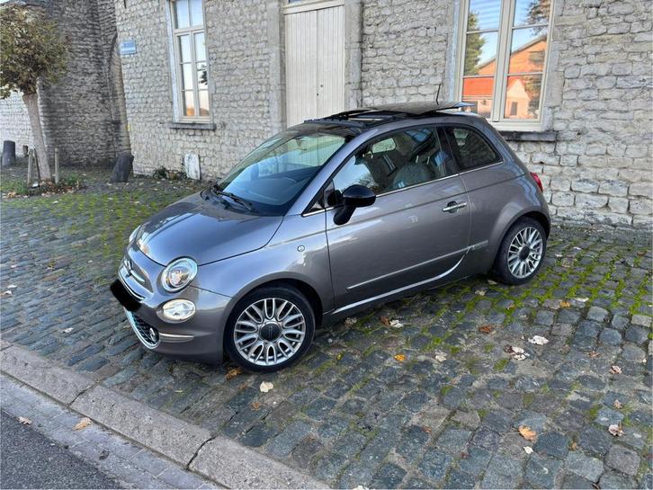 Fiat 500 Sport Look • OPEN PANODAK •Digitale Teller•Gekeurd, Auto's, Fiat, Particulier, ABS, Adaptieve lichten, Airbags, Airconditioning