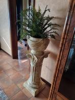 zuil met bloempot, Huis en Inrichting, Ophalen, Zo goed als nieuw