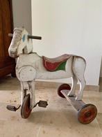 antiek houten paard, Ophalen